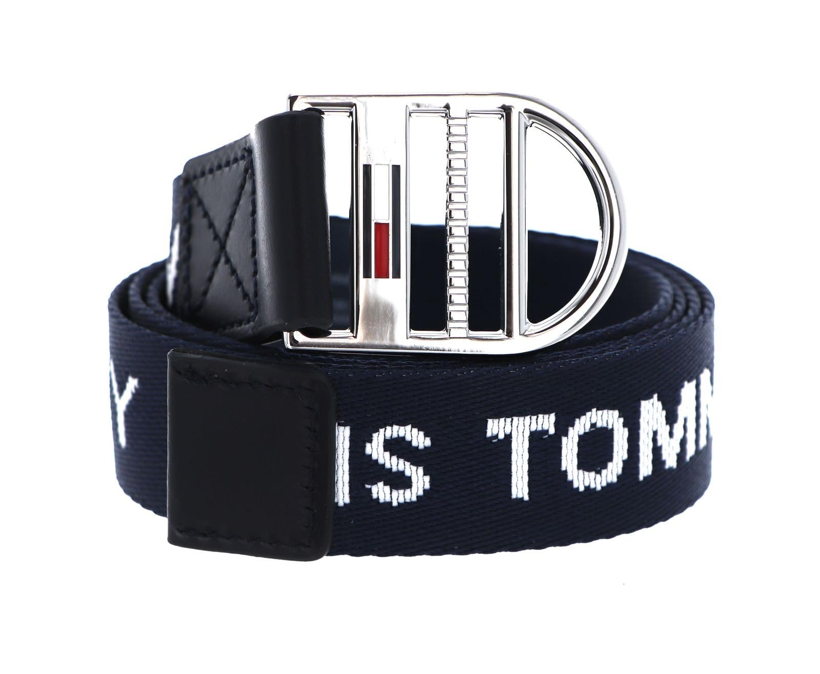 Ремень Tommy Hilfiger TJW Essential Webbing 3.0 W90 Темно-синий, фото №1