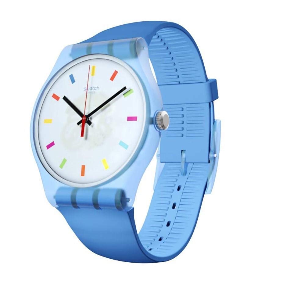 Часы Swatch Мужские Аналоговые Кварцевые SUON125 с силиконовым ремешком, фото №4