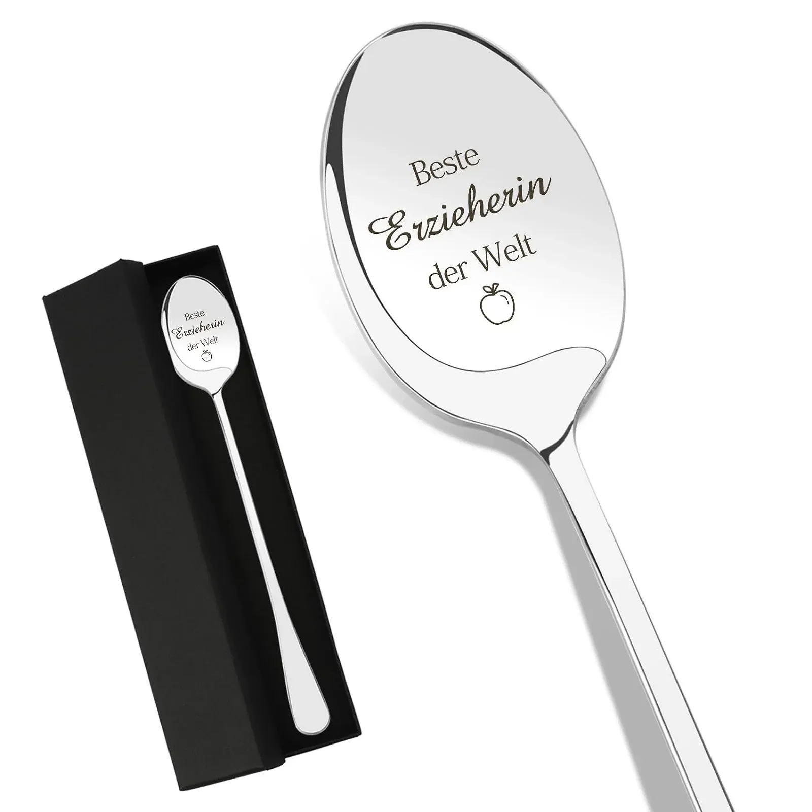 Ложка для кави Вчителю Подарунок на прощання Подяка вчителю Різдвяний подарунок, фото №1