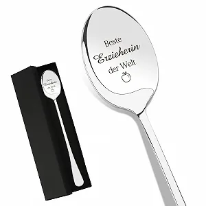 Кофейная ложка Учителю Прощальный подарок Благодарность учителю Рождественский подарок - Фото 1