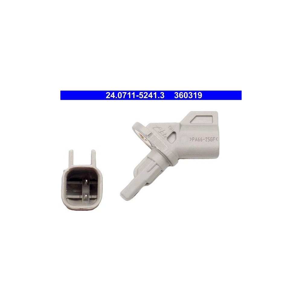 Датчик скорости вращения колеса ATE 24.0711-5241.3 для VOLVO передний левый, фото №1