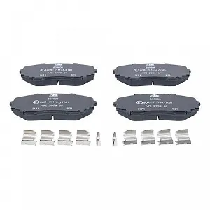 Комплект гальмівних колодок, дискове гальмо ATE 13.0460-5606.2 для MAZDA передня вісь synthetic.ua - Фото 1