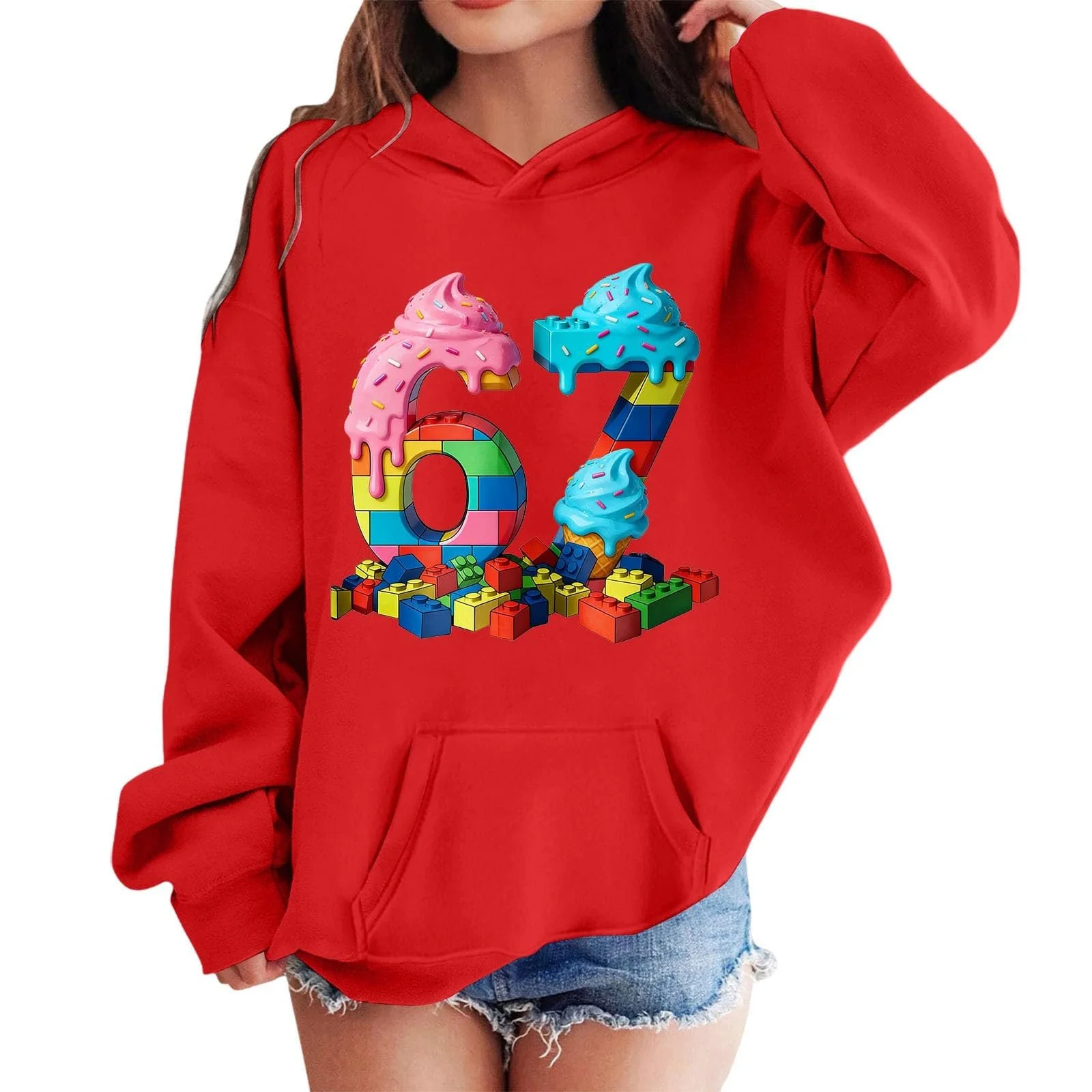 Худі 67-Drucke, для хлопчиків, серія Sweatshirt, модель Jungen, з капюшоном, фото №2