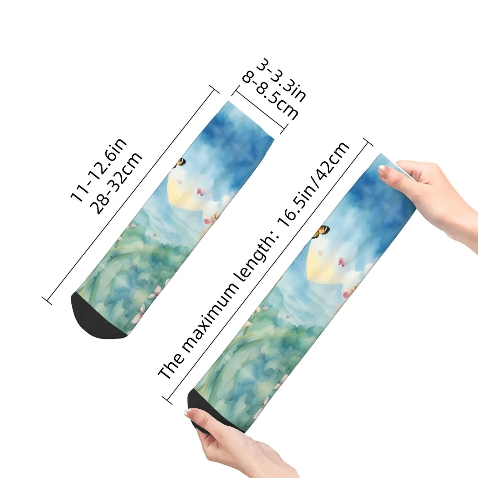 Шкарпетки Квітка Орхідея На всі сезони One Size, фото №5 Шкарпетки Квітка Орхідея На всі сезони One Size, фото №5