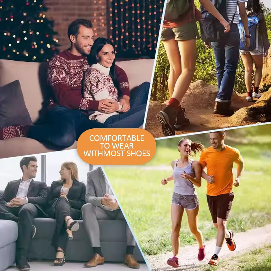 Повязка для коррекции Hallux Valgus TISCH, 2 шт. с пяточным ремешком Разделитель большого пальца стопы Носки Hallux Valgus с гелевой защитой, фото №6 Повязка для коррекции Hallux Valgus TISCH, 2 шт. с пяточным ремешком Разделитель большого пальца стопы Носки Hallux Valgus с гелевой защитой, фото №6