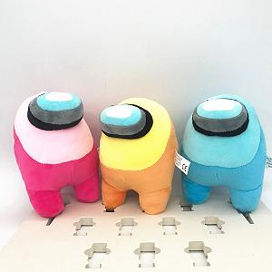 Мягкая игрушка Among Us 20 см Оранжевый synthetic.ua - Фото 1