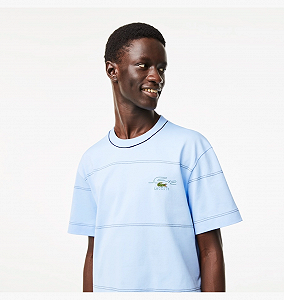 Футболка Lacoste Men's Striped Organic Cotton Jersey M synthetic.ua - Фото 1