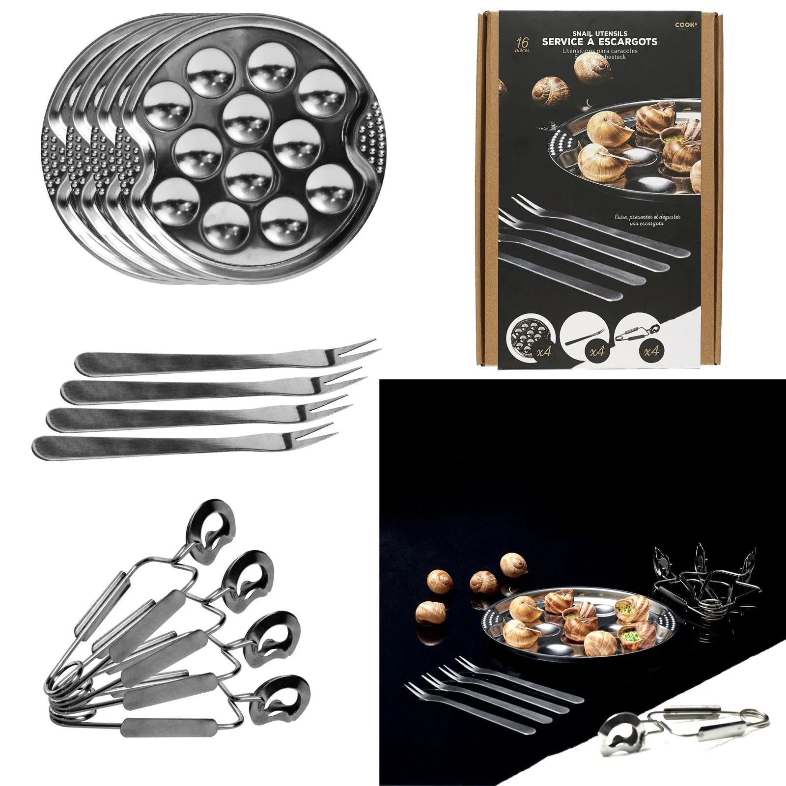 Набор инструментов для улиток Saveur & D Дegu station SNAIL TOOLS X12, фото №2 Набор инструментов для улиток Saveur & D Дegu station SNAIL TOOLS X12, фото №2