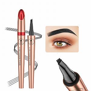 Олівець Augenbrauenstift 2024 Wasserfest Microblading Augenbrauenstift Натуральний Чорний One Size synthetic.ua - Фото 1