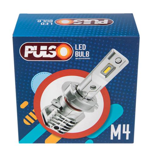Лампы PULSO M4-H7/LED-chips CREE/9-32v/2x25w/4500Lm/6000K (M4-H7), фото №2