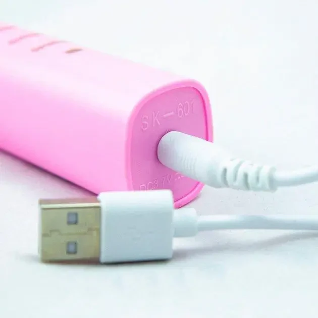 Электрическая зубная щетка Shuke SK-601 аккумуляторная Розовая, фото №2 Электрическая зубная щетка Shuke SK-601 аккумуляторная Розовая, фото №2