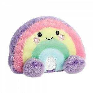 Плюшевая игрушка Aurora Palm Pals Vivi Rainbow 13 см Разноцветный synthetic.ua - Фото 1