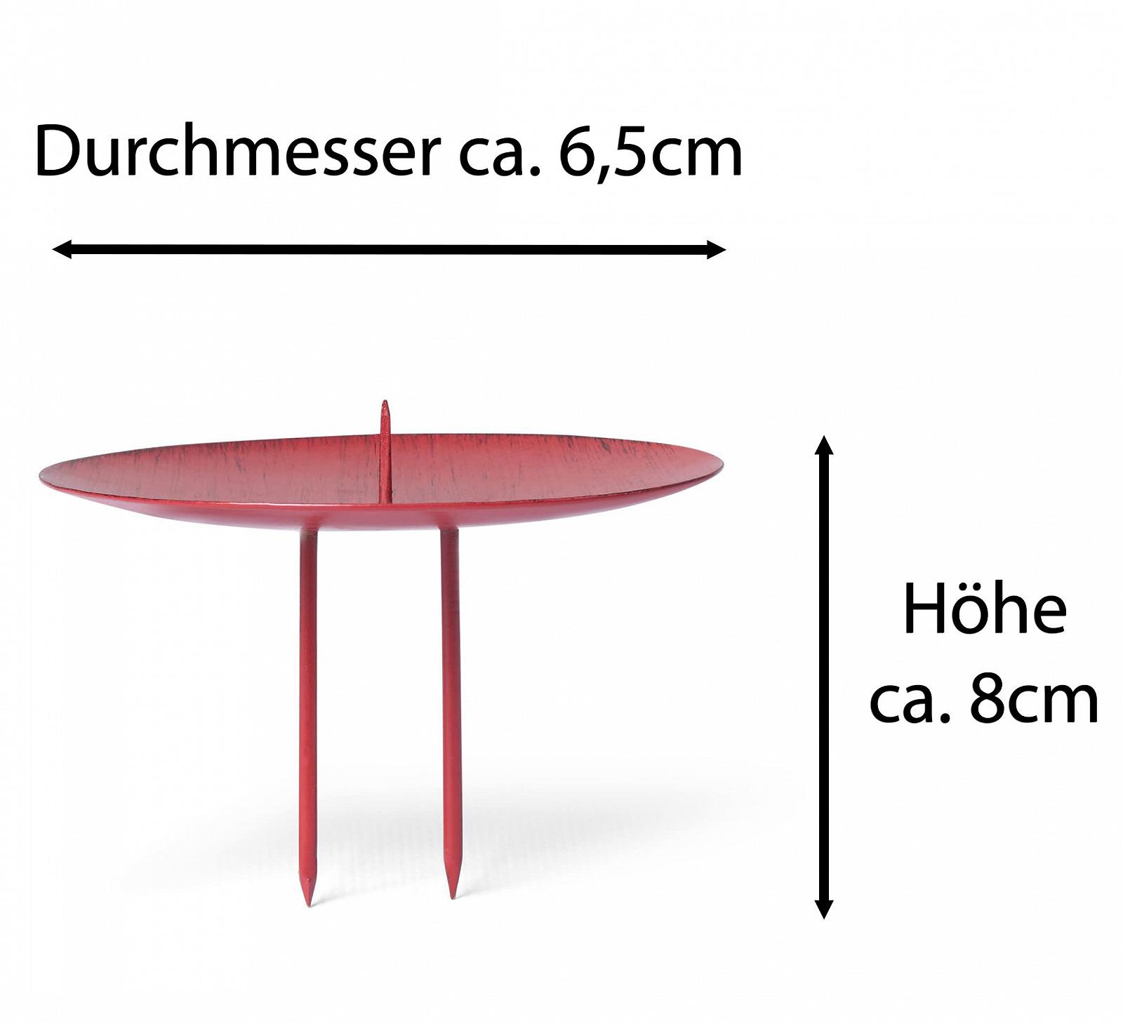 Подсвечник Novaliv Candle Pick Шип Красный, фото №2 Подсвечник Novaliv Candle Pick Шип Красный, фото №2