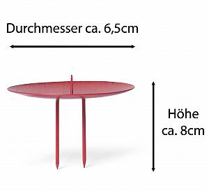 Свічник Novaliv Candle Pick Спайк Червоний ціна на synthetic.ua - Фото 1 Свічник Novaliv Candle Pick Спайк Червоний synthetic.ua - Фото 1