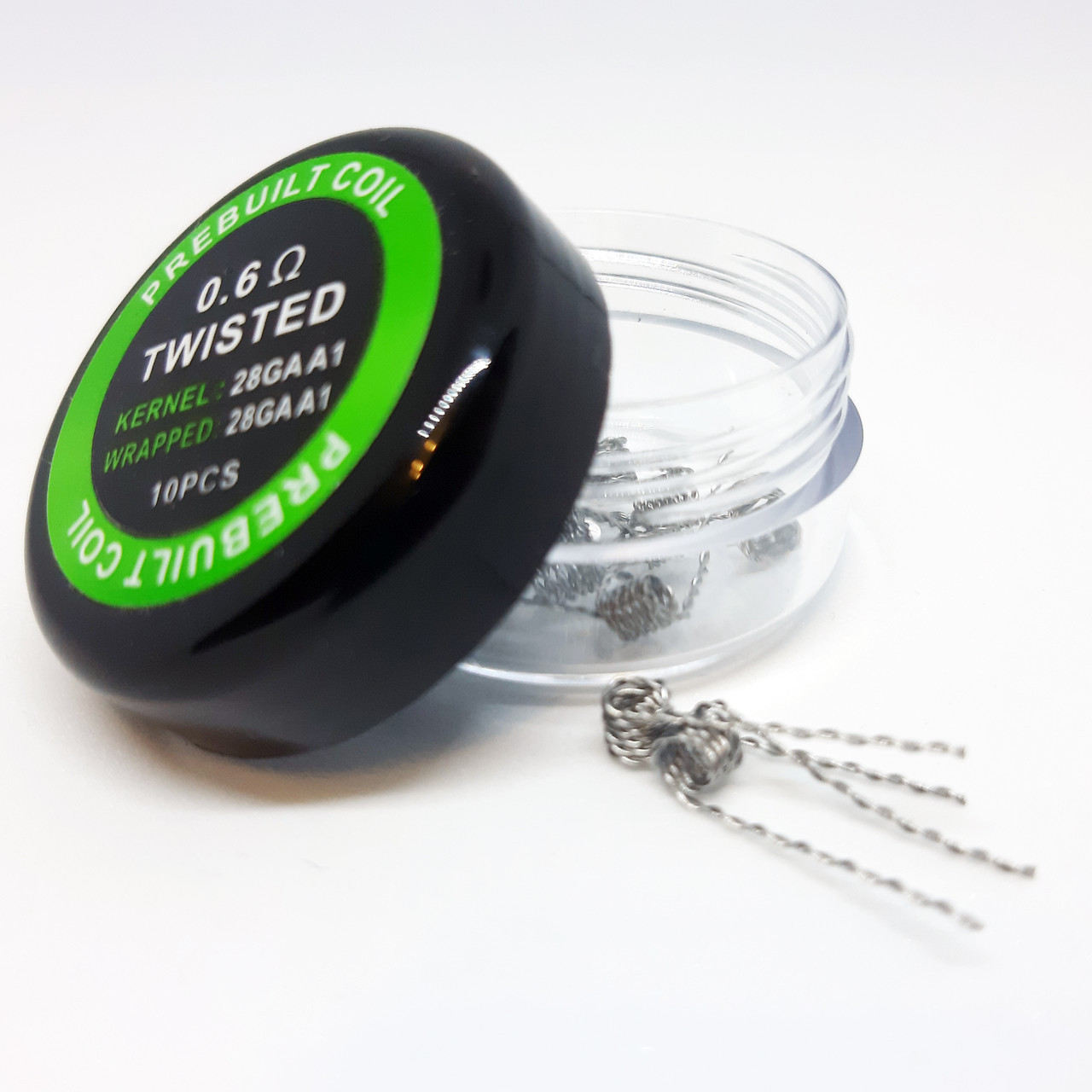 Набор спиралей для Бака PREBUILT Coil Twisted Kanthal 0.6 ohm, фото №1 Набор спиралей для Бака PREBUILT Coil Twisted Kanthal 0.6 ohm, фото №1