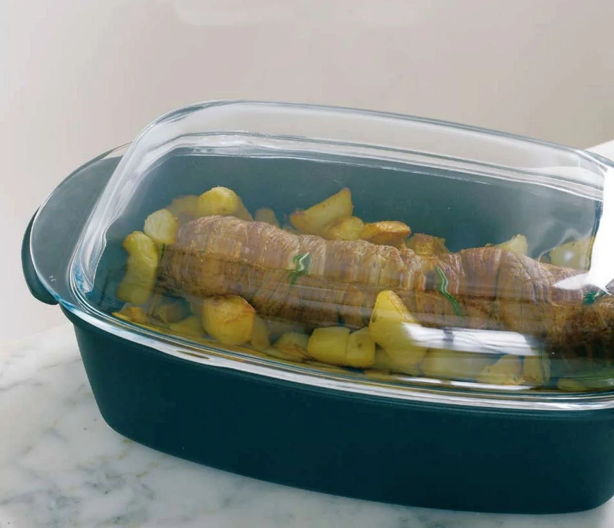 Bräter Ballarini Gli Speciali 9K3F4D.32 32 см з алюмінію з KERAVIS антипригарним покриттям з скляною кришкою, фото №2 Bräter Ballarini Gli Speciali 9K3F4D.32 32 см з алюмінію з KERAVIS антипригарним покриттям з скляною кришкою, фото №2