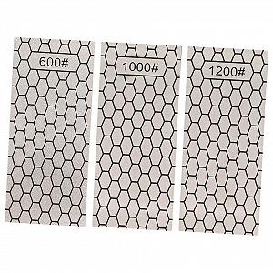 Алмазные шлифовальные пластины VALICLUD 3 шт двухсторонние - Фото 1