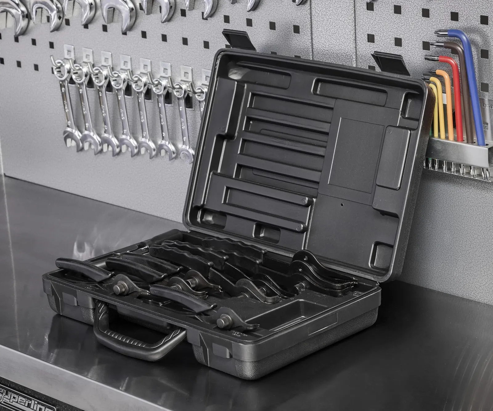 Набор плоскогубцев для внутренних/наружных стопорных колец Sealey S01064 (10), фото №6