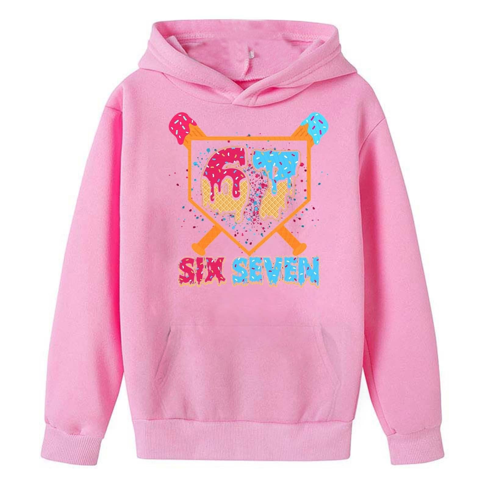 Пуловер для девочки Теплый свитшот с капюшоном Карманы Мешковатые Спортивные худи Детский худи Повседневный пуловер Теплый свитшот с капюшоном Карманы Мешковатые Спортивные худи, фото №5