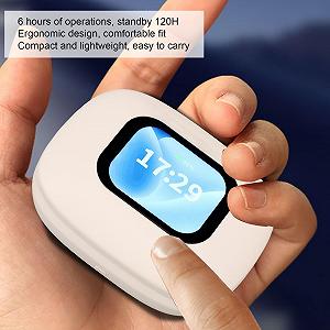 Навушники-перекладачі, 80 мов, LED сенсорний Bluetooth, з зарядним пристроєм для бізнесу, подорожей та навчання synthetic.ua - Фото 1