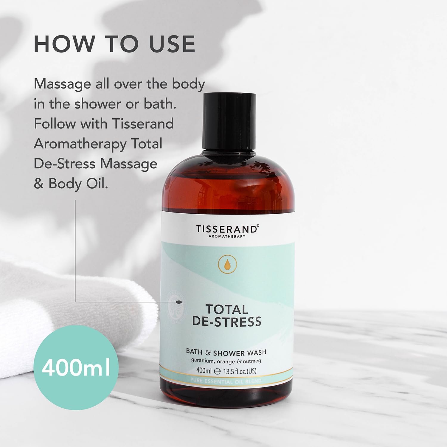 Гель для душу Tisserand Anti-stress 400 мл 1 шт., фото №5