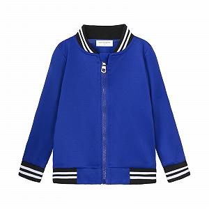 Куртка Mud Kingdom Бейсбольная Полосатая Спортивная для Мальчиков и Девочек на Молнии - Фото 1