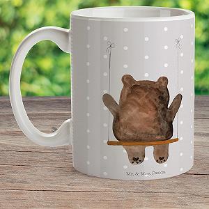 Дитяча чашка Mr. & Mrs. Panda Ведмідь Гойдалки synthetic.ua - Фото 1