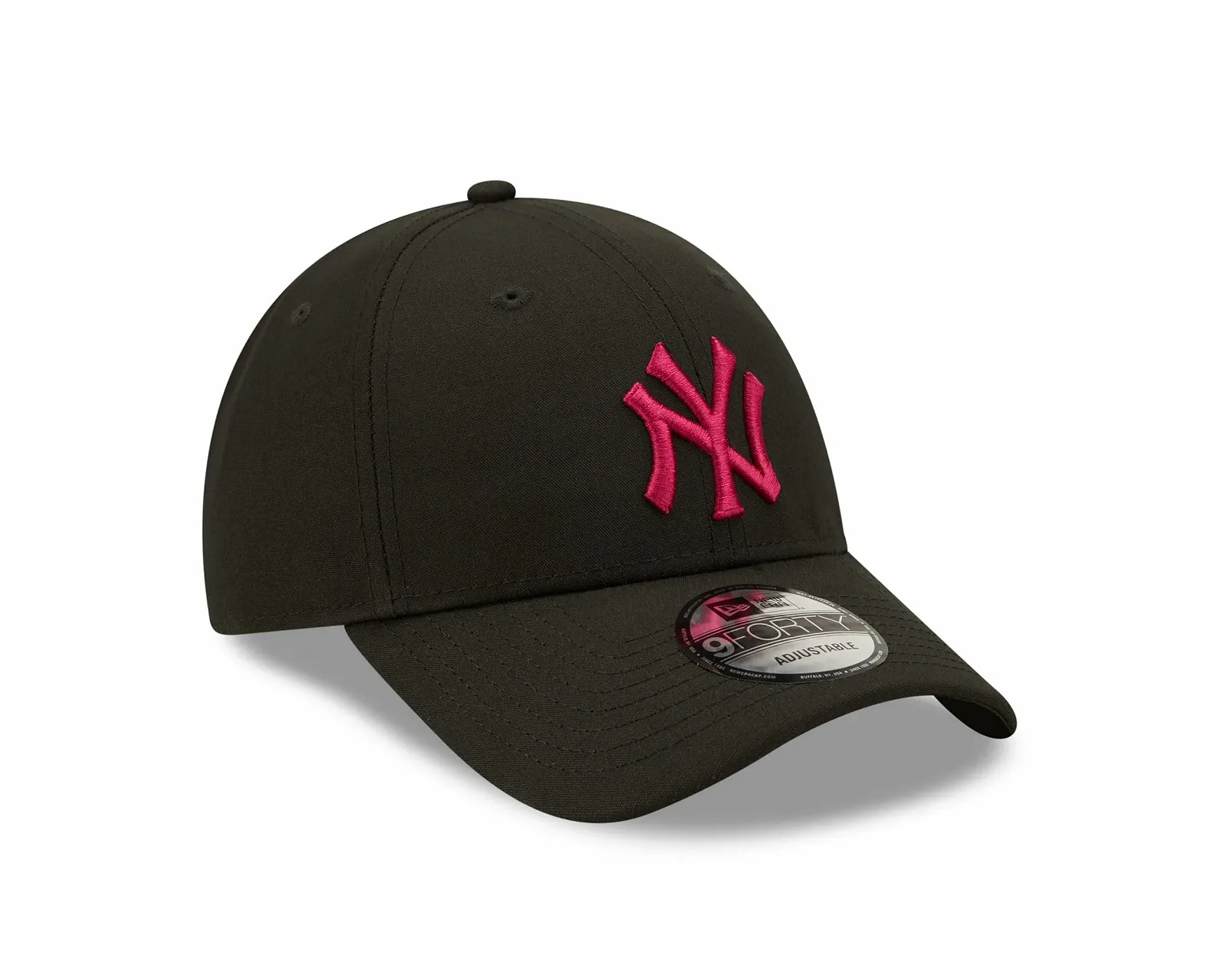 Бейсболка New Era New York Yankees MLB League Essential 9Forty регулируемая Черная, фото №3 Бейсболка New Era New York Yankees MLB League Essential 9Forty регулируемая Черная, фото №3