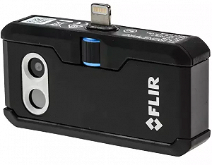 Тепловізійна камера FLIR ONE Pro 640 x 480 70mk 9Hz Чорний synthetic.ua - Фото 1