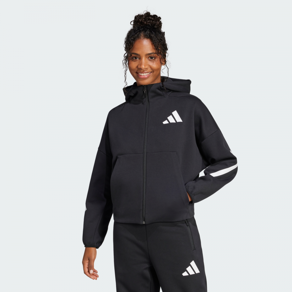 Худи Adidas Z.N.E. FZ JC5392 M, фото №1