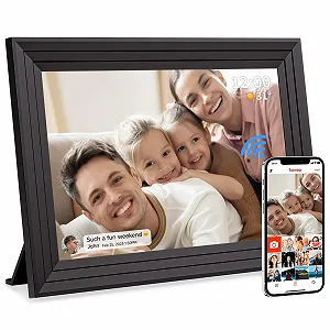 Купити Цифрова фоторамка Luakug Frameo 10.1 Inch 32GB WiFi 1280 x 800 HD IPS Touchscreen - Фото 1 Цифрова фоторамка Luakug Frameo 10.1 Inch 32GB WiFi 1280 x 800 HD IPS Touchscreen - Фото 1