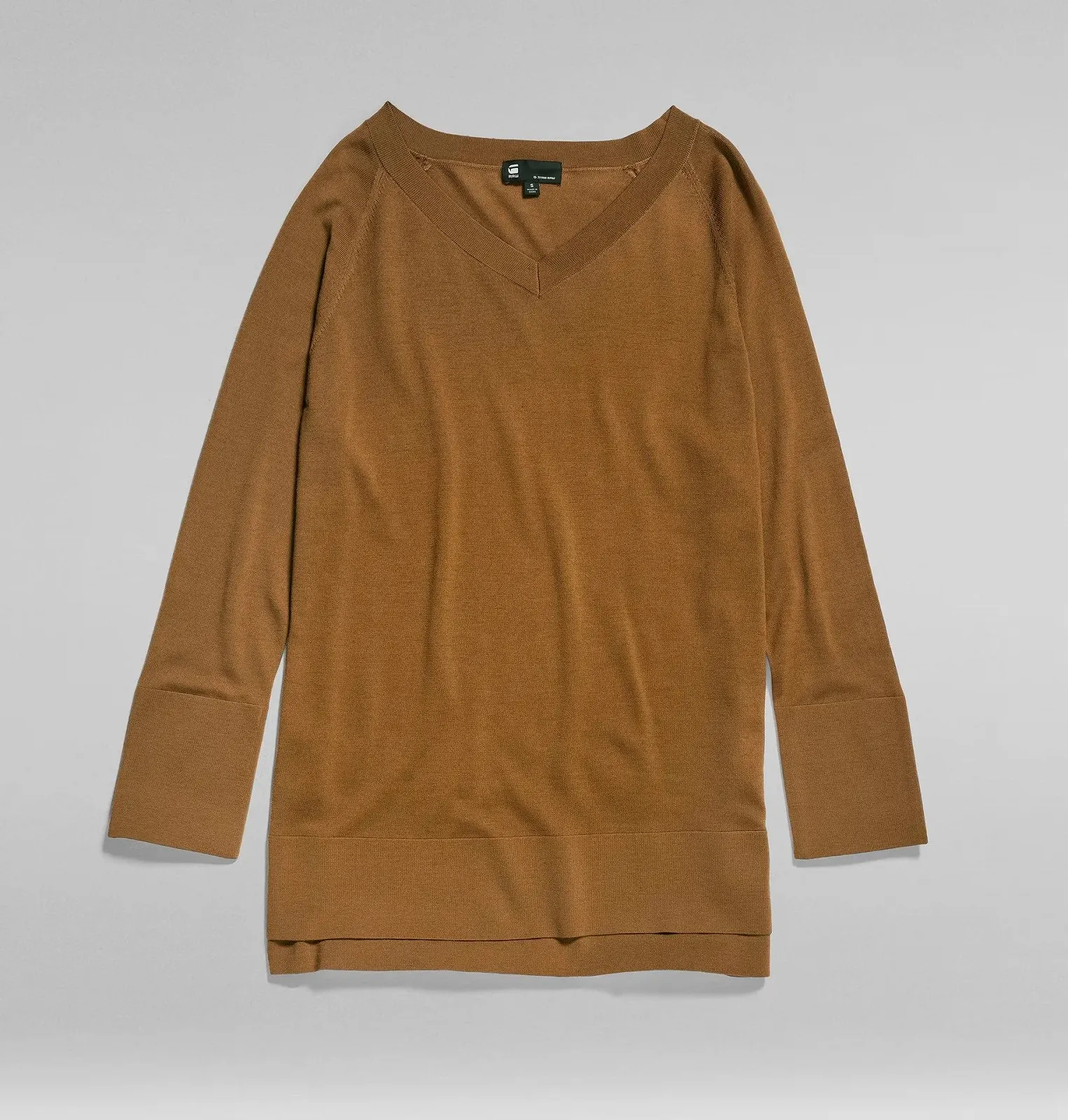 Жіночий светр G-Star RAW Oversized V-Neck Knitted Sweater - S, фото №4 Жіночий светр G-Star RAW Oversized V-Neck Knitted Sweater - S, фото №4