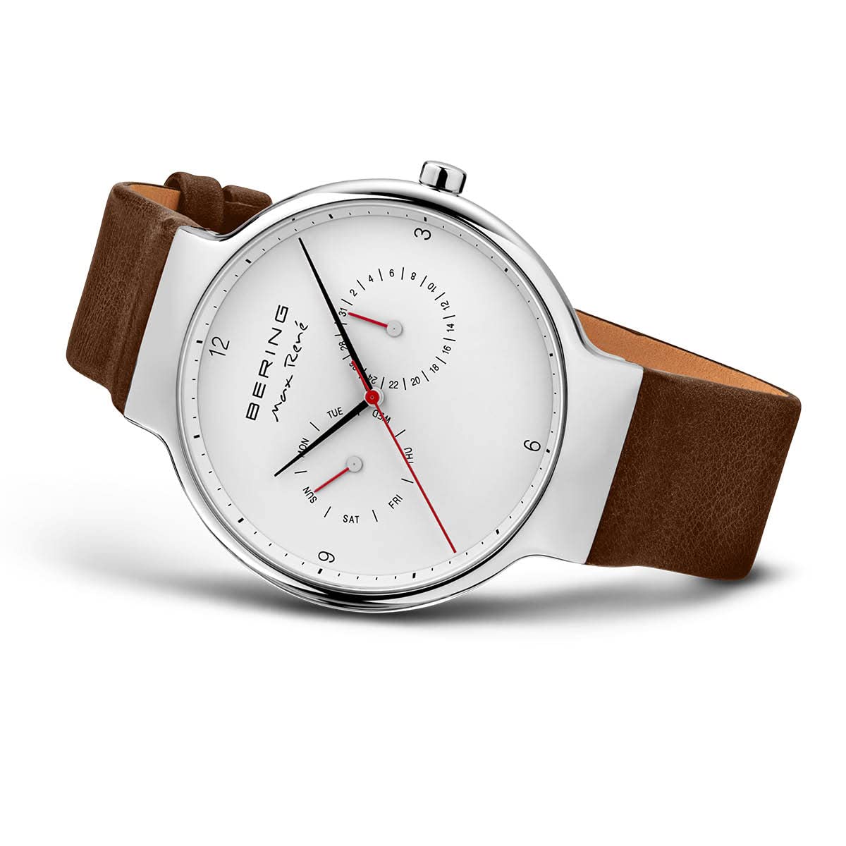 Мужские часы BERING Max René Collection Quartz с силиконом и сапфировым стеклом 15542-XXX, фото №3