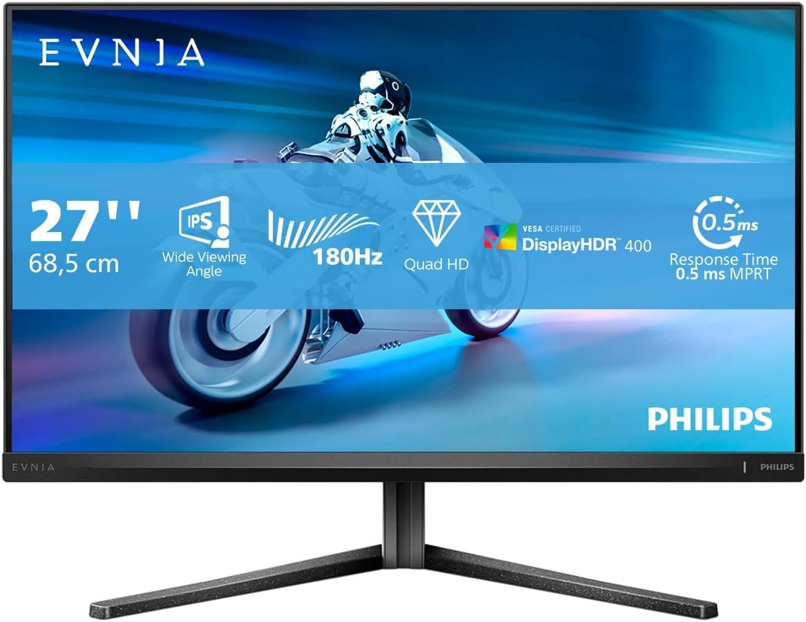 Монитор 27" Philips Evnia 5000 27M2N5500 Quad HD IPS 180 Гц Серый, фото №1