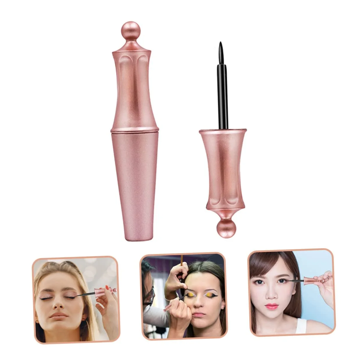 Рідка Підводка Mikinona Magnetic Eyeliner Black, фото №2