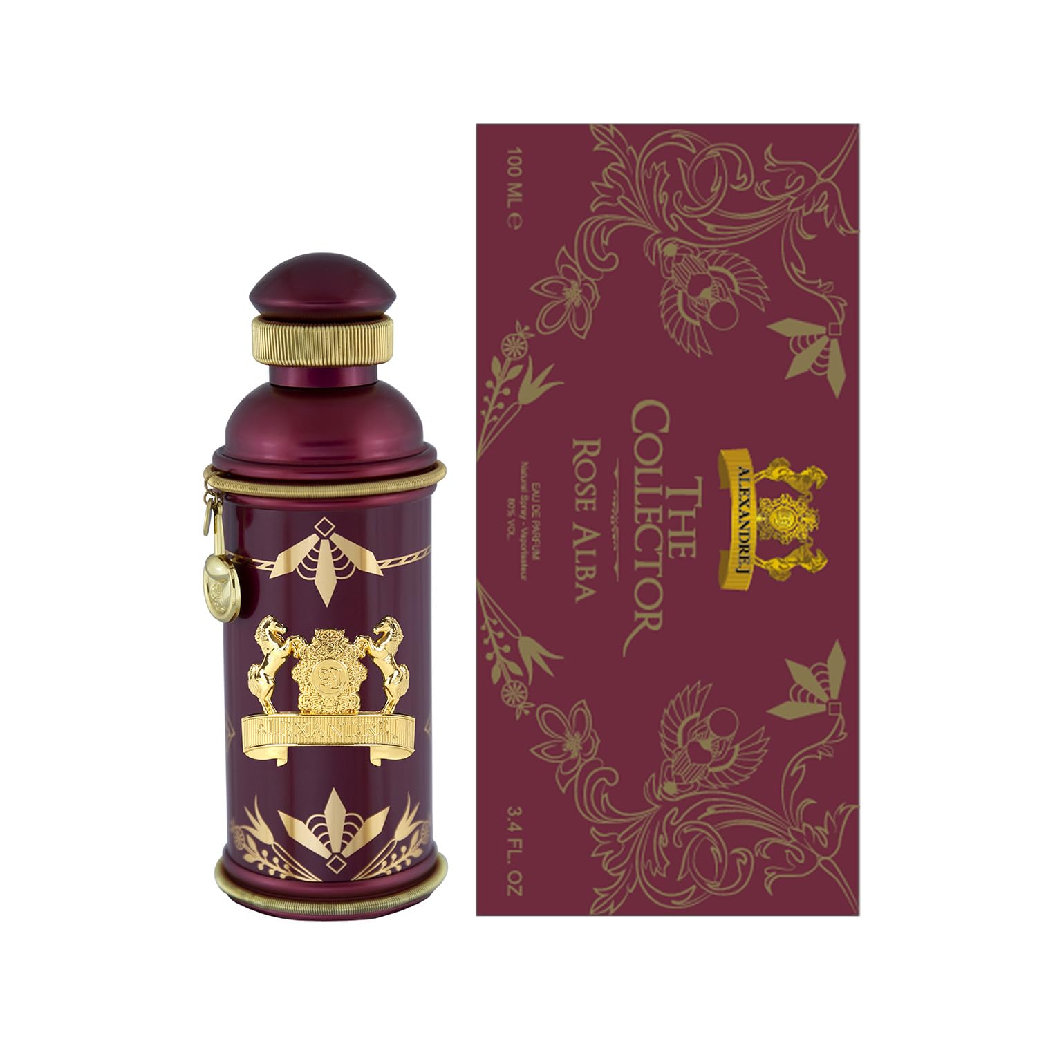 Парфюмированная вода Alexandre J The Collector Rose Alba 100 мл, фото №3 Парфюмированная вода Alexandre J The Collector Rose Alba 100 мл, фото №3