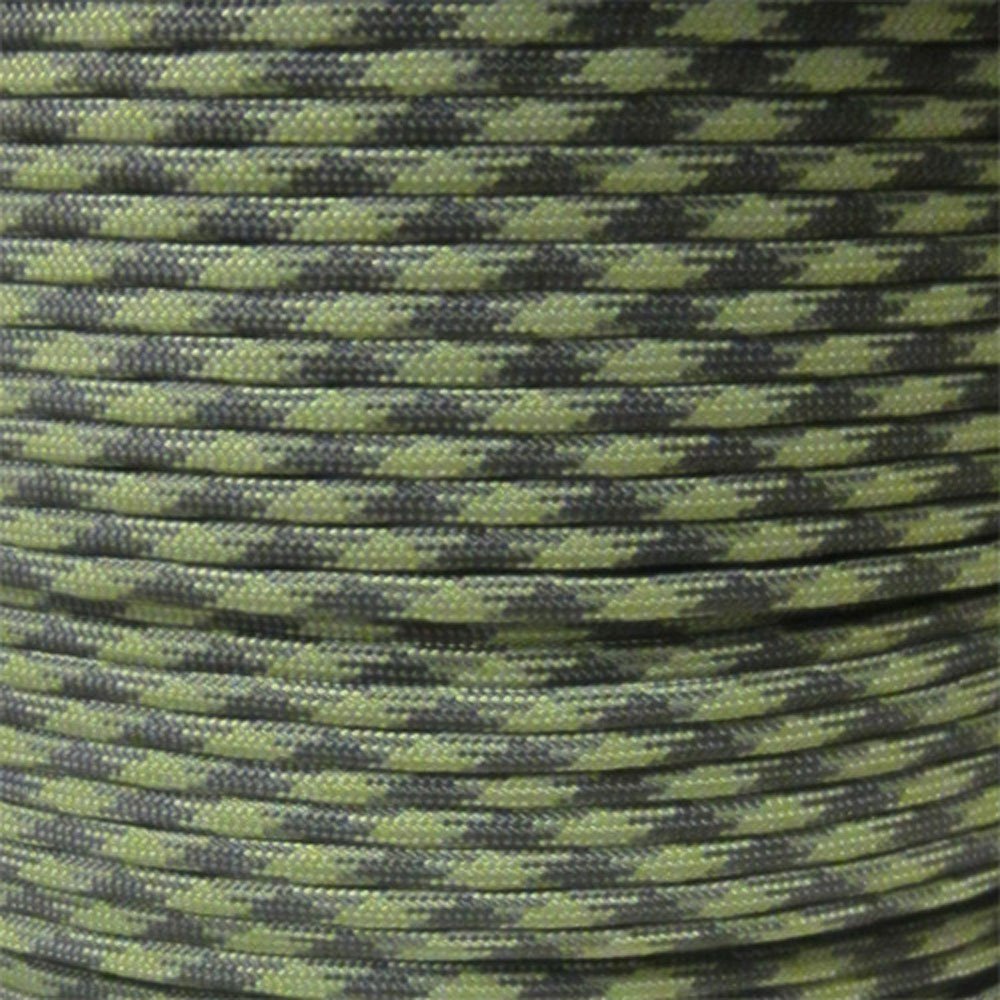 Паракорд Paracord Planet Sicherheit Typ III Gewerbe 249 кг, OD and Moss 50/50, 15 м, фото №2