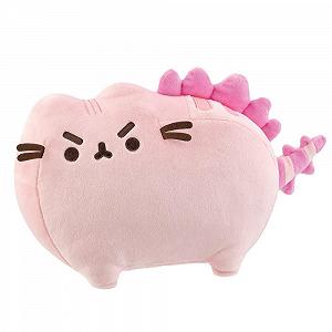 Мягкая игрушка Aurora Pusheen Pink Pusheenosaurus 9,5 дюймов 61587 Розовый synthetic.ua - Фото 1