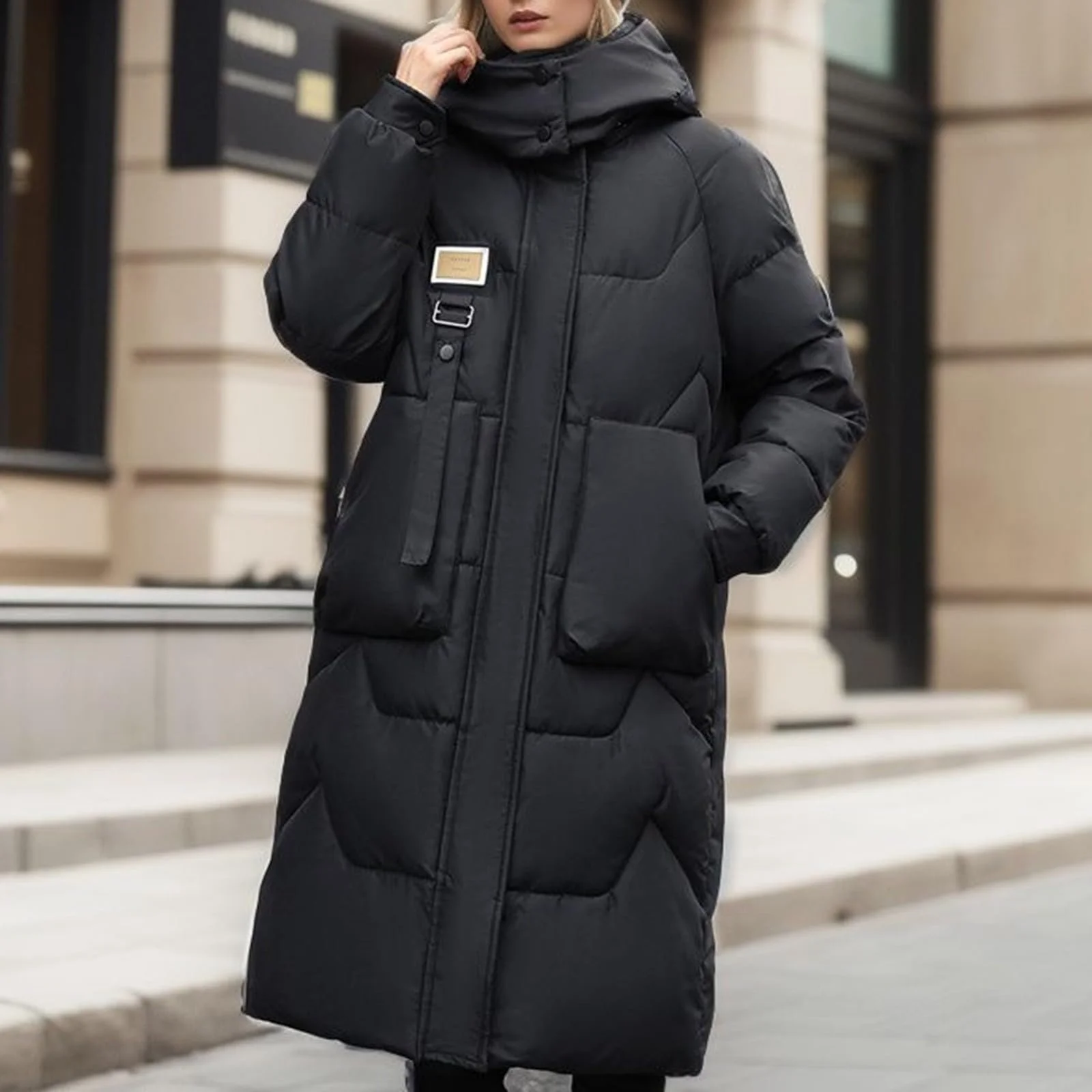 Женская куртка пуховик, фото №3