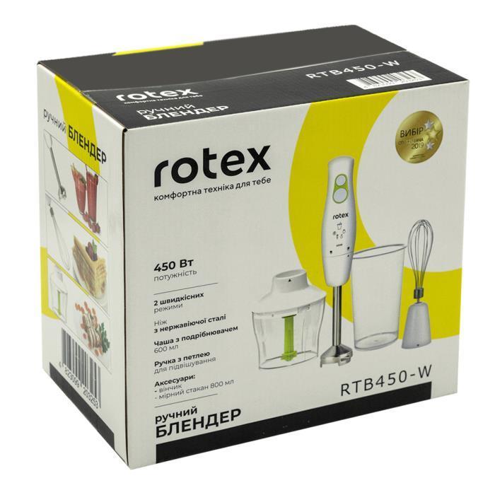Блендер Rotex RTB450-W, фото №2 Блендер Rotex RTB450-W, фото №2
