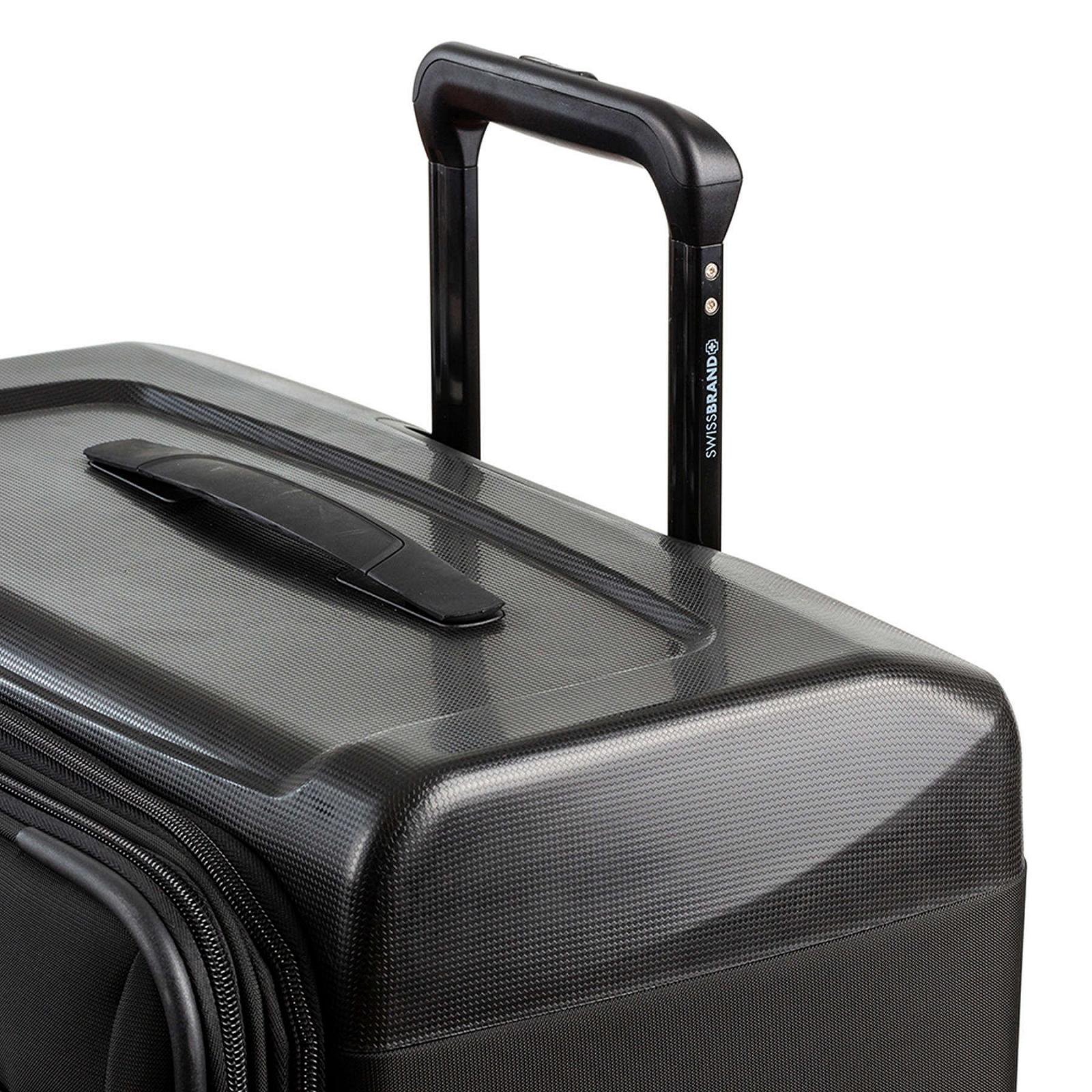 Чемодан на колесах Swissbrand Perth S Black SWB_LYPER001S, фото №7