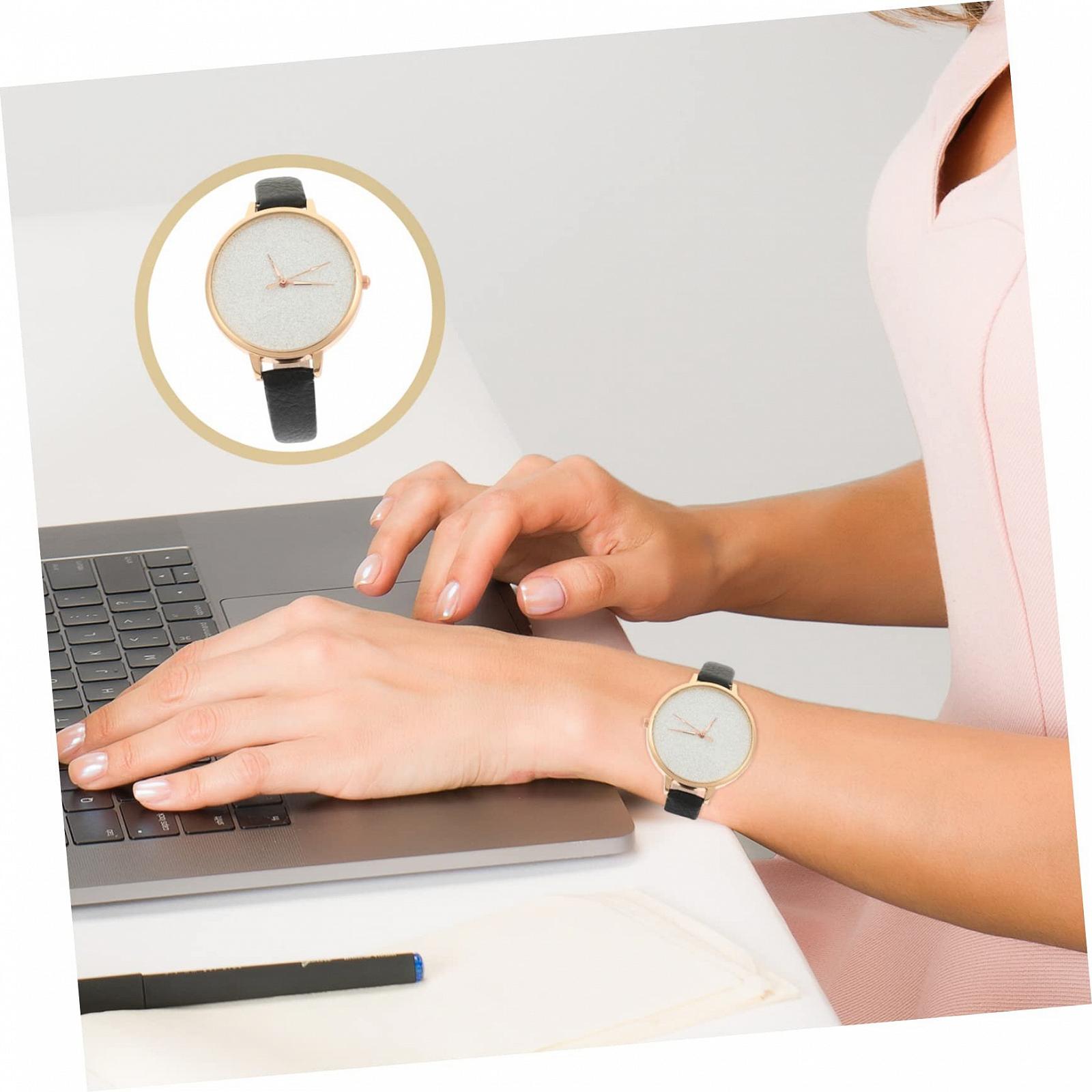 Женские часы LIFKOME Вечерние часы с корпусом из нержавеющей стали, женские часы с полиуретановым ремешком, женские наручные часы, стильные часы с обычным стеклянным зеркалом, разноцветные, фото №2 Женские часы LIFKOME Вечерние часы с корпусом из нержавеющей стали, женские часы с полиуретановым ремешком, женские наручные часы, стильные часы с обычным стеклянным зеркалом, разноцветные, фото №2