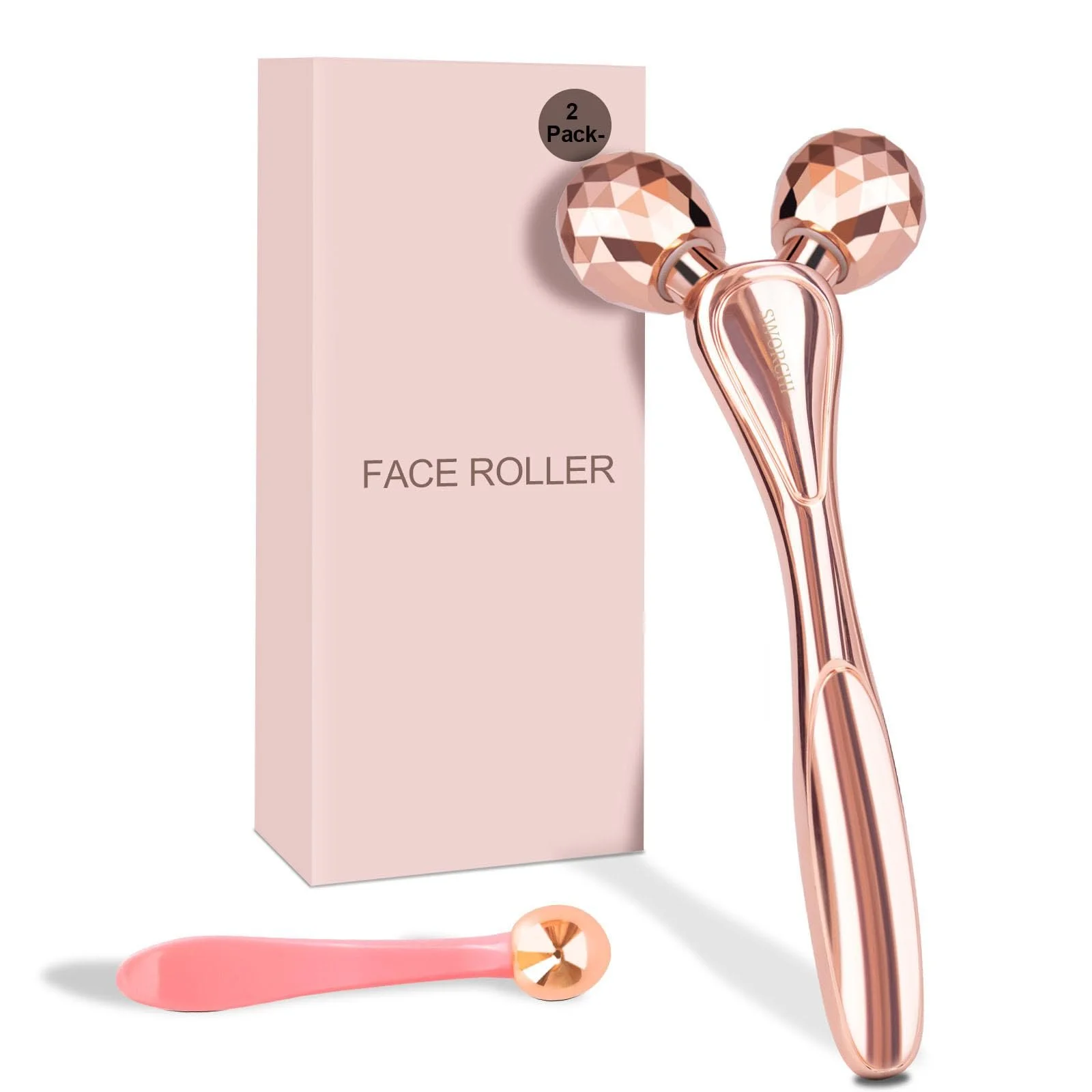 3D Роликовий масажер для обличчя, Масажер для очей, фото №1