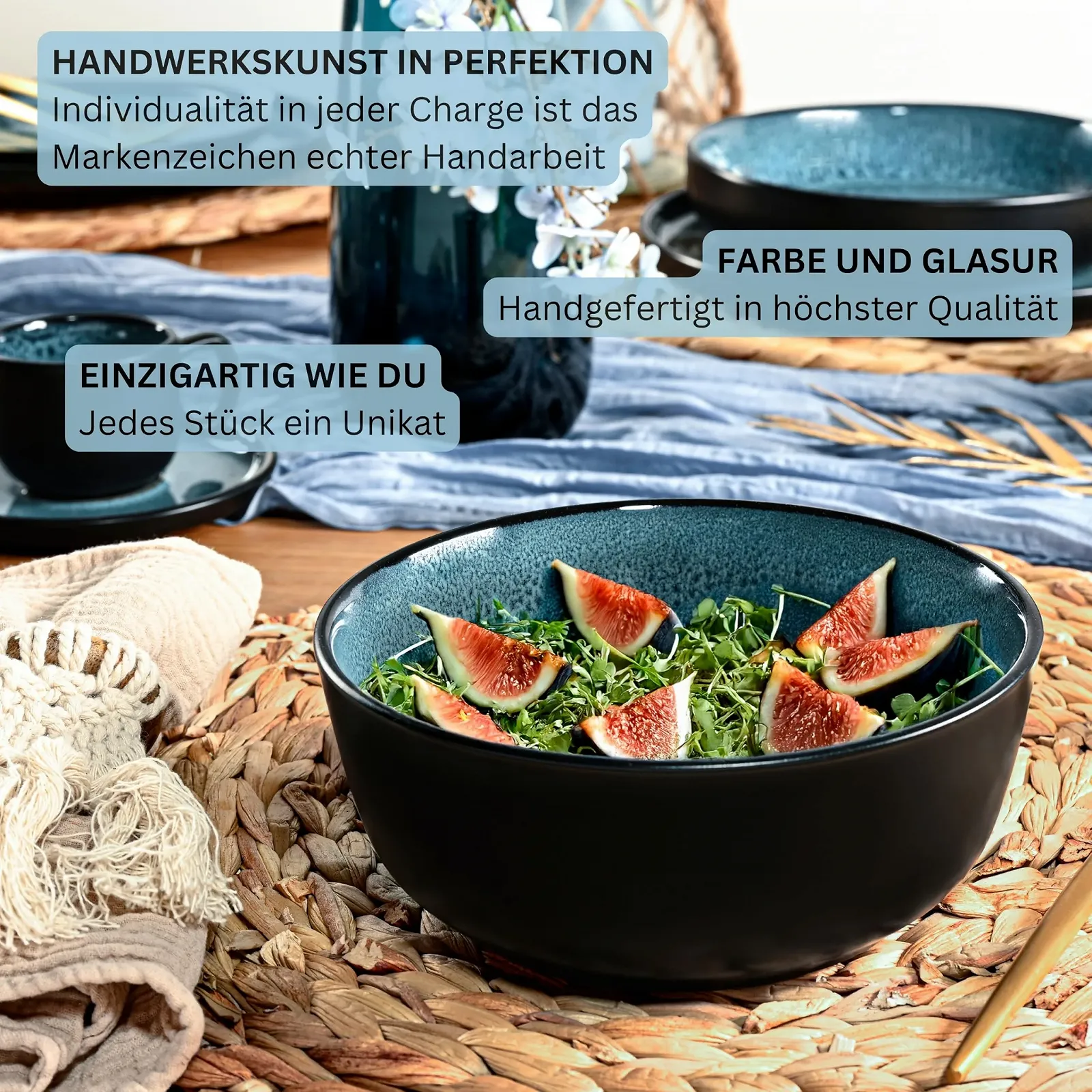 Миска Sänger Vigo Керамическая миска для завтрака Набор мисок 6 штук, 550 мл, фото №5