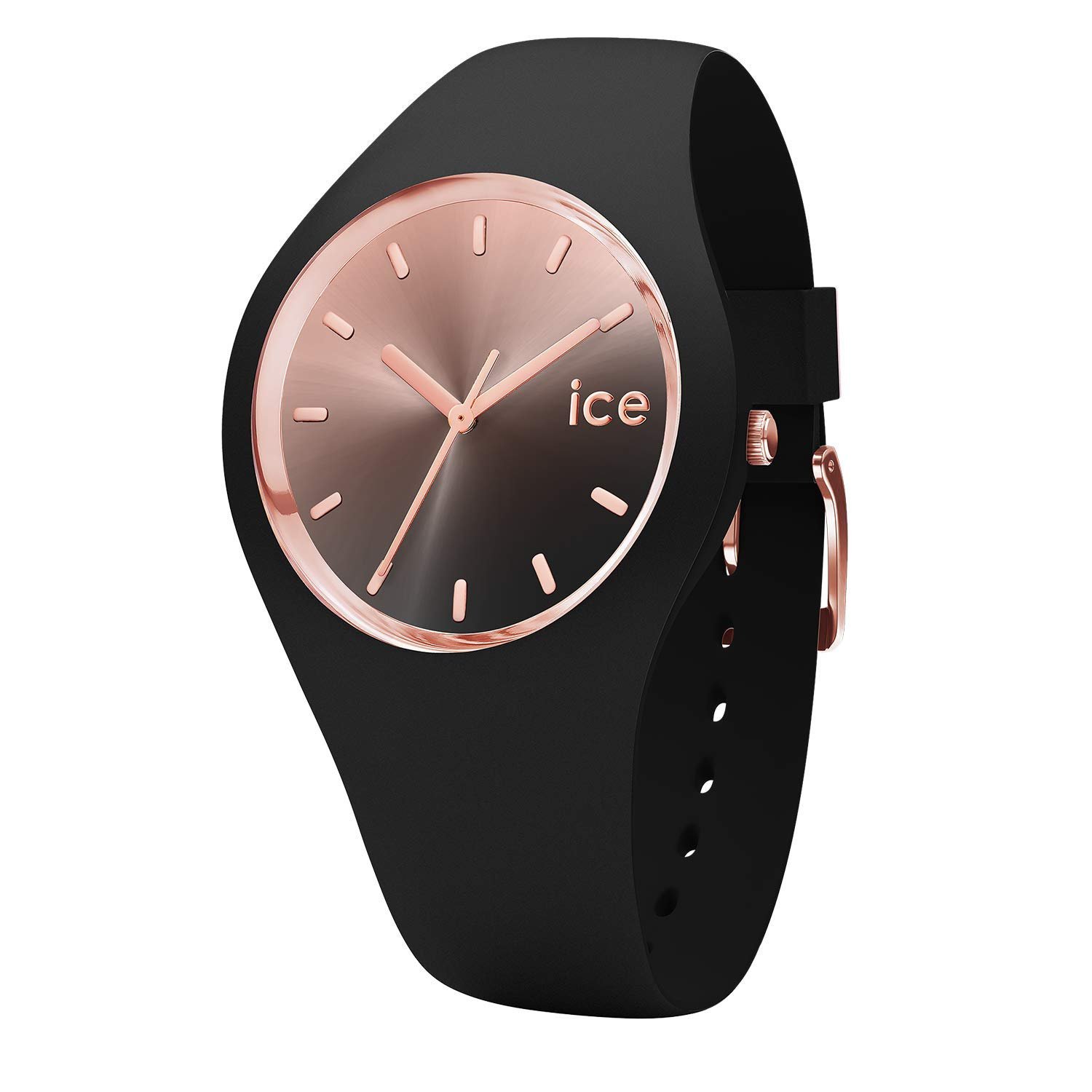 Годинник Ice-Watch ICE Sunset Black Жіночий з силіконовим ремінцем, фото №1