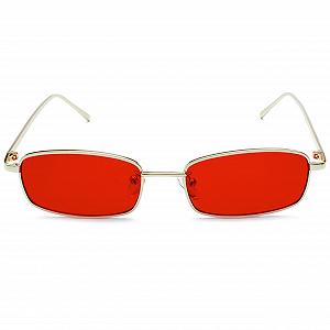 Сонцезахисні окуляри Прямокутні JCTAIFOO Вінтажні Квадратні Вузькі в стилі хіп-хоп synthetic.ua - Фото 1