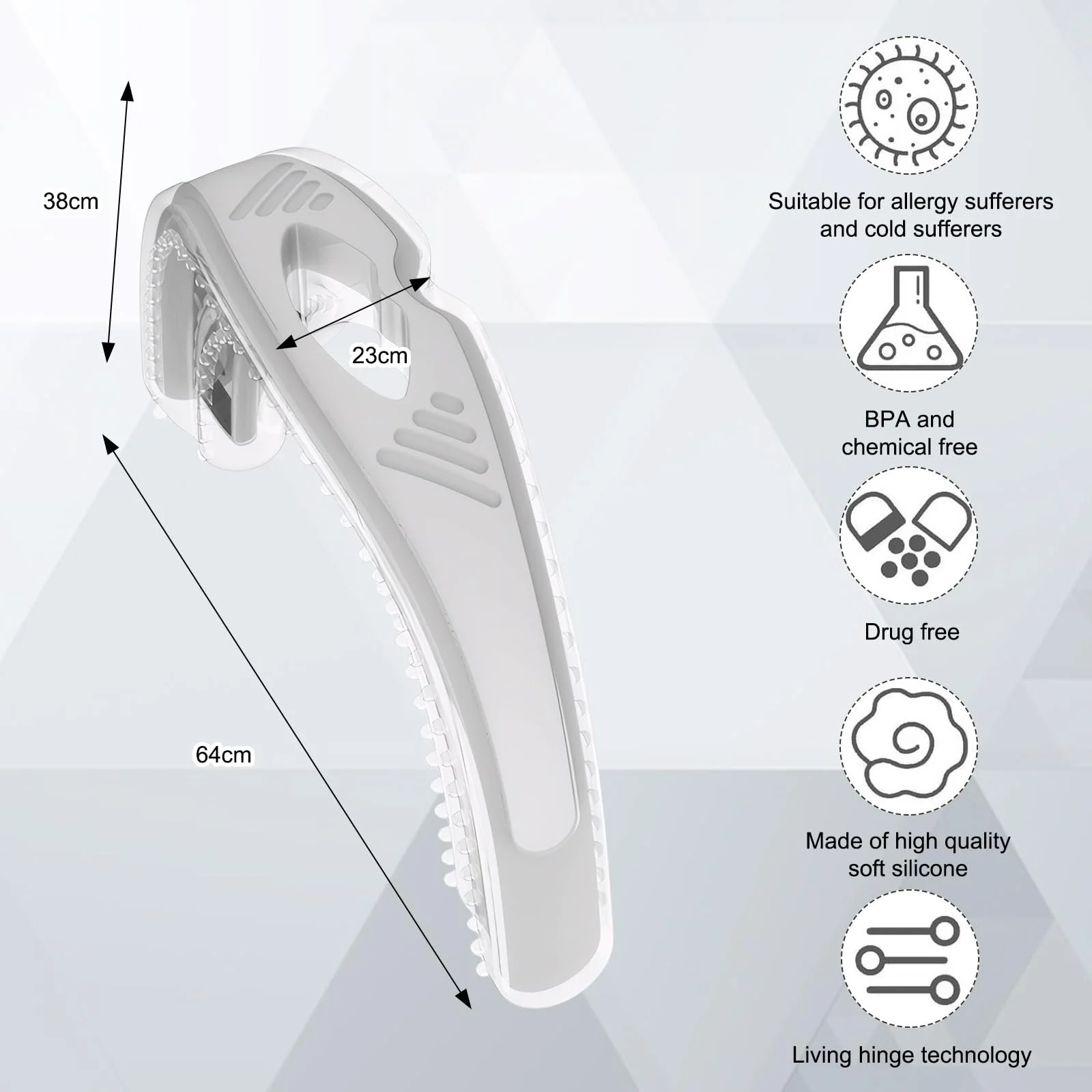 Капа від хропіння, Капа проти хропіння, Харчовий силікон, фото №2 Капа від хропіння, Капа проти хропіння, Харчовий силікон, фото №2