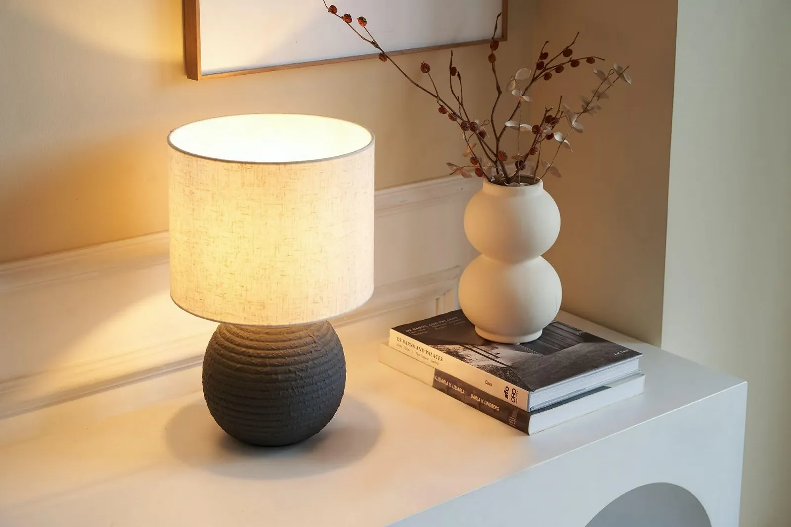 Настільна лампа Paulmann Pauleen Pure Beauty 48357 E14 Max. 20 W Anthracite White, фото №3