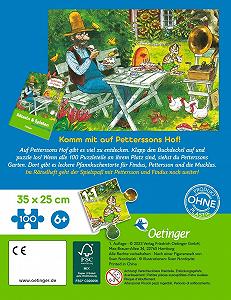 Пазл Puzzle in the Book Pettersson and Findus 100 деталей synthetic.ua - Фото 1