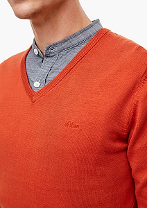 Свитер s.Oliver 03.899.61.7623-24W0 XXL Оранжевый synthetic.ua - Фото 1